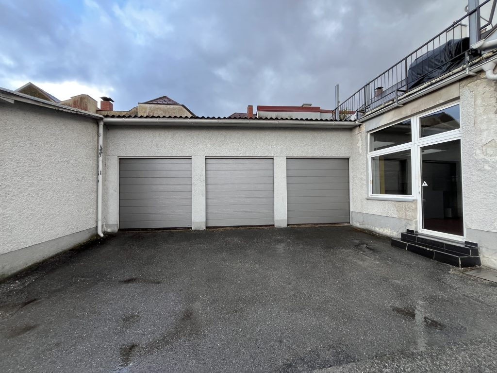 Garage außen