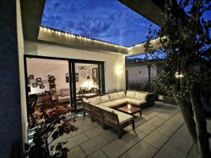 Terrasse Abend