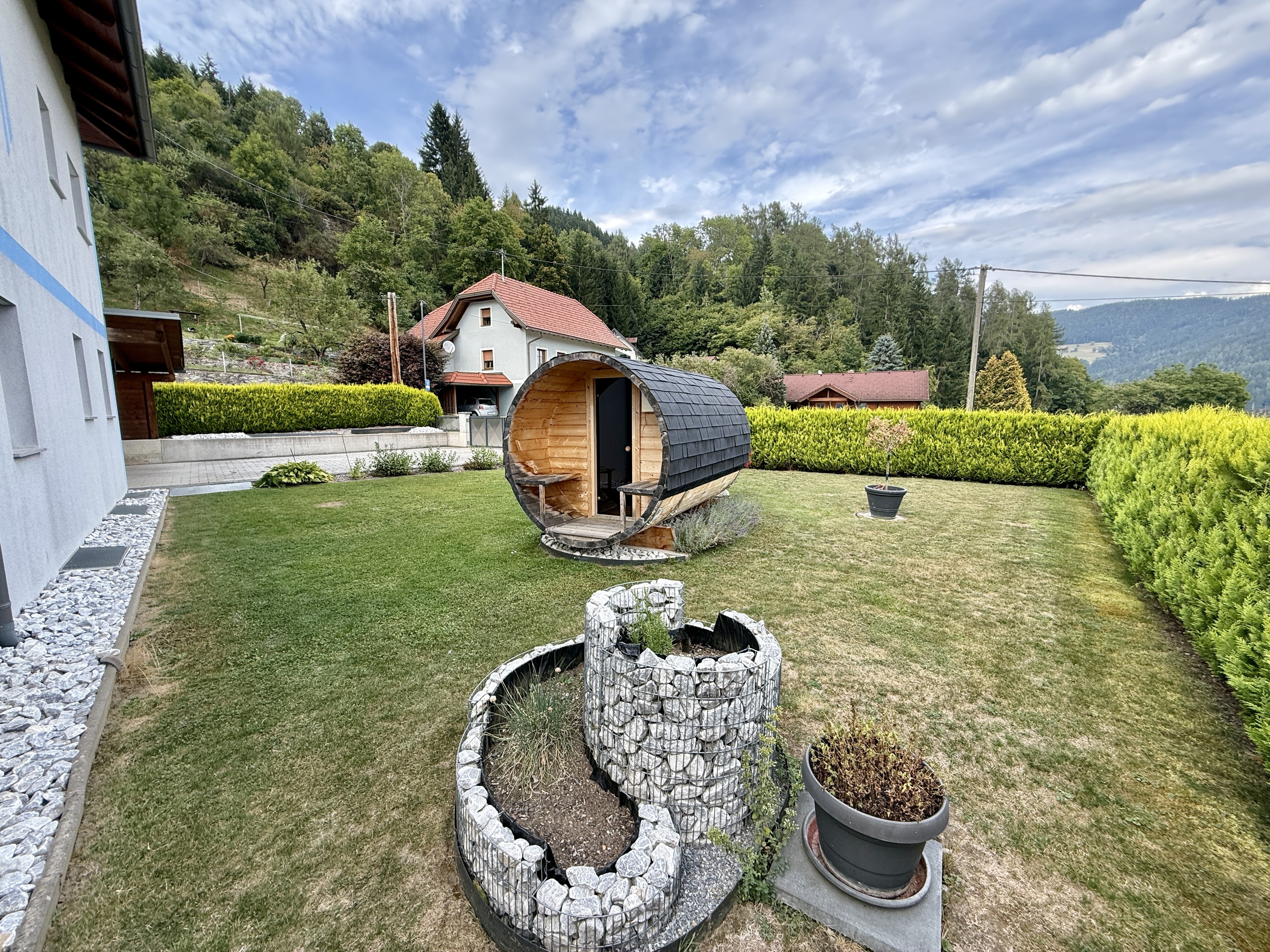 Garten/Sauna