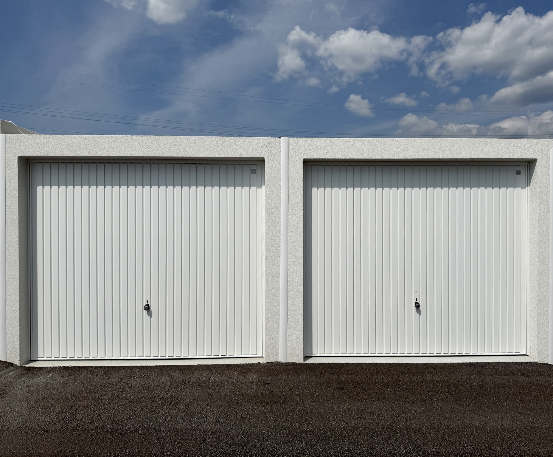 Garagen Außenansicht