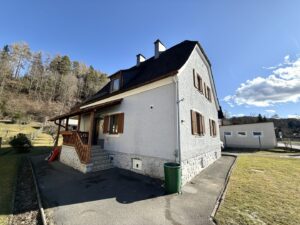 Hausansicht Eingangsbereich