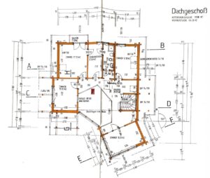 Grundriss Dachgeschoss