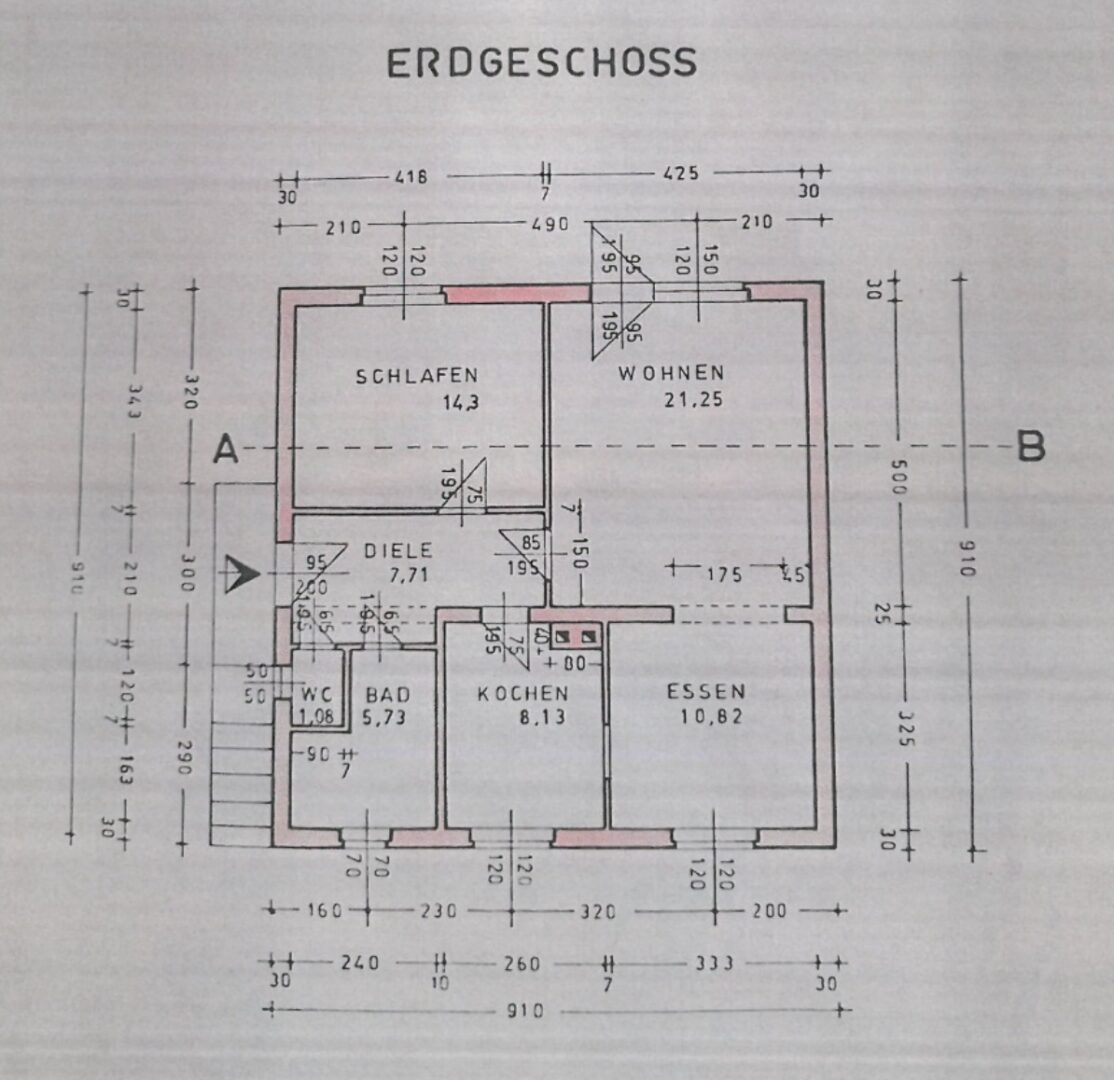 Grundriss Erdgeschoss