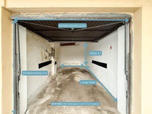 Garage innen