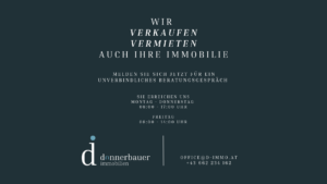 Werbebild Donnerbauer Immobilien