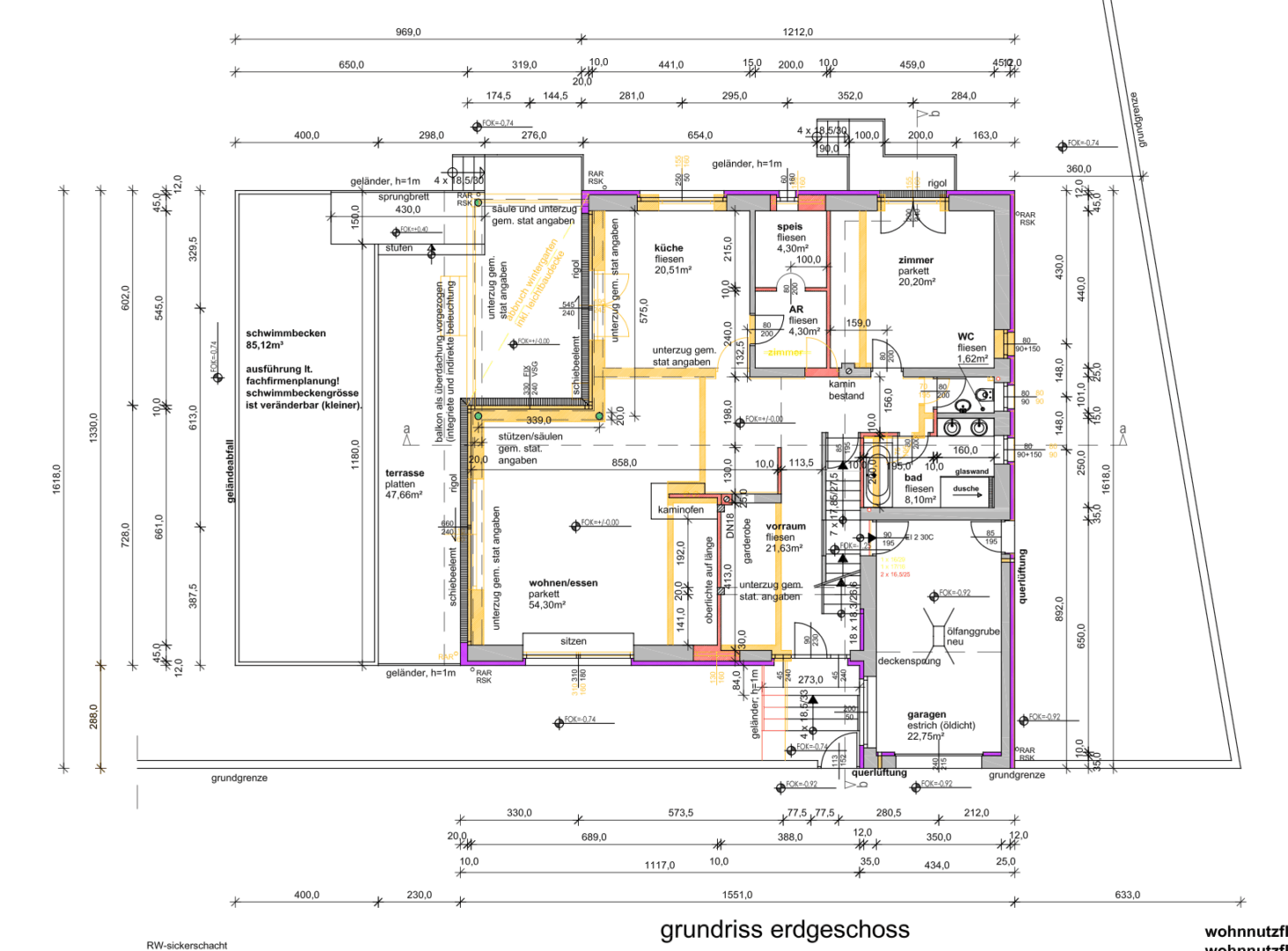 Grundriss EG