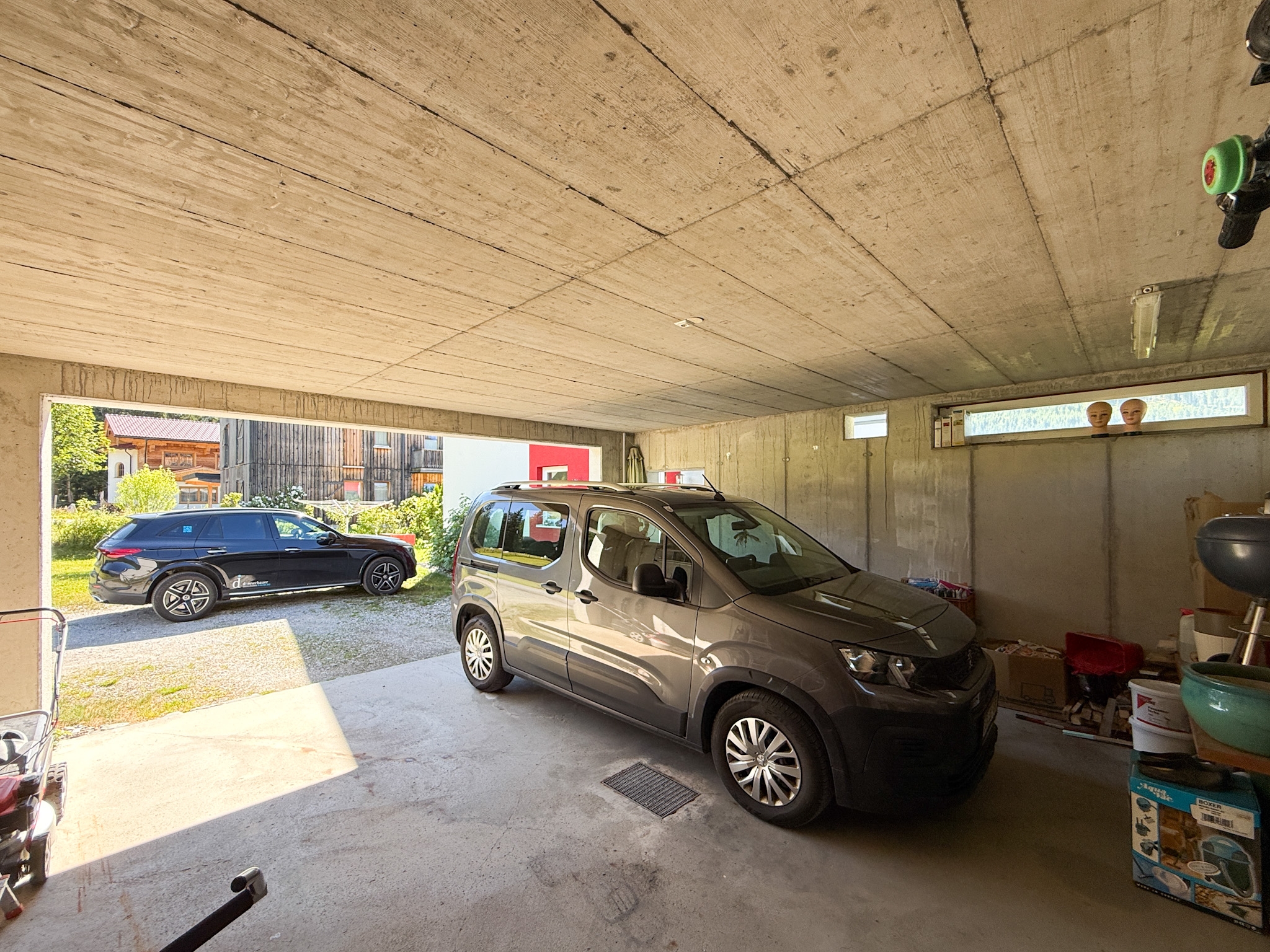 Garage innen