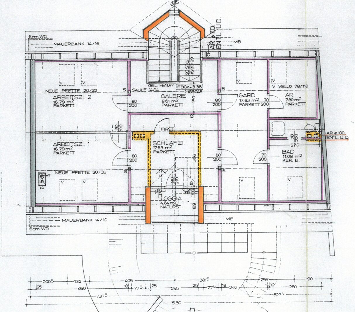 Grundriss OG