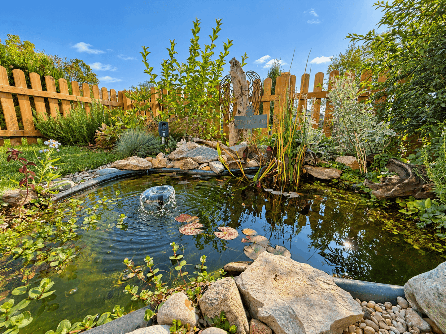 Garten KI bearbeitet