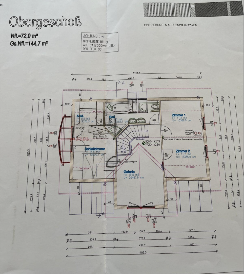 Grundriss OG