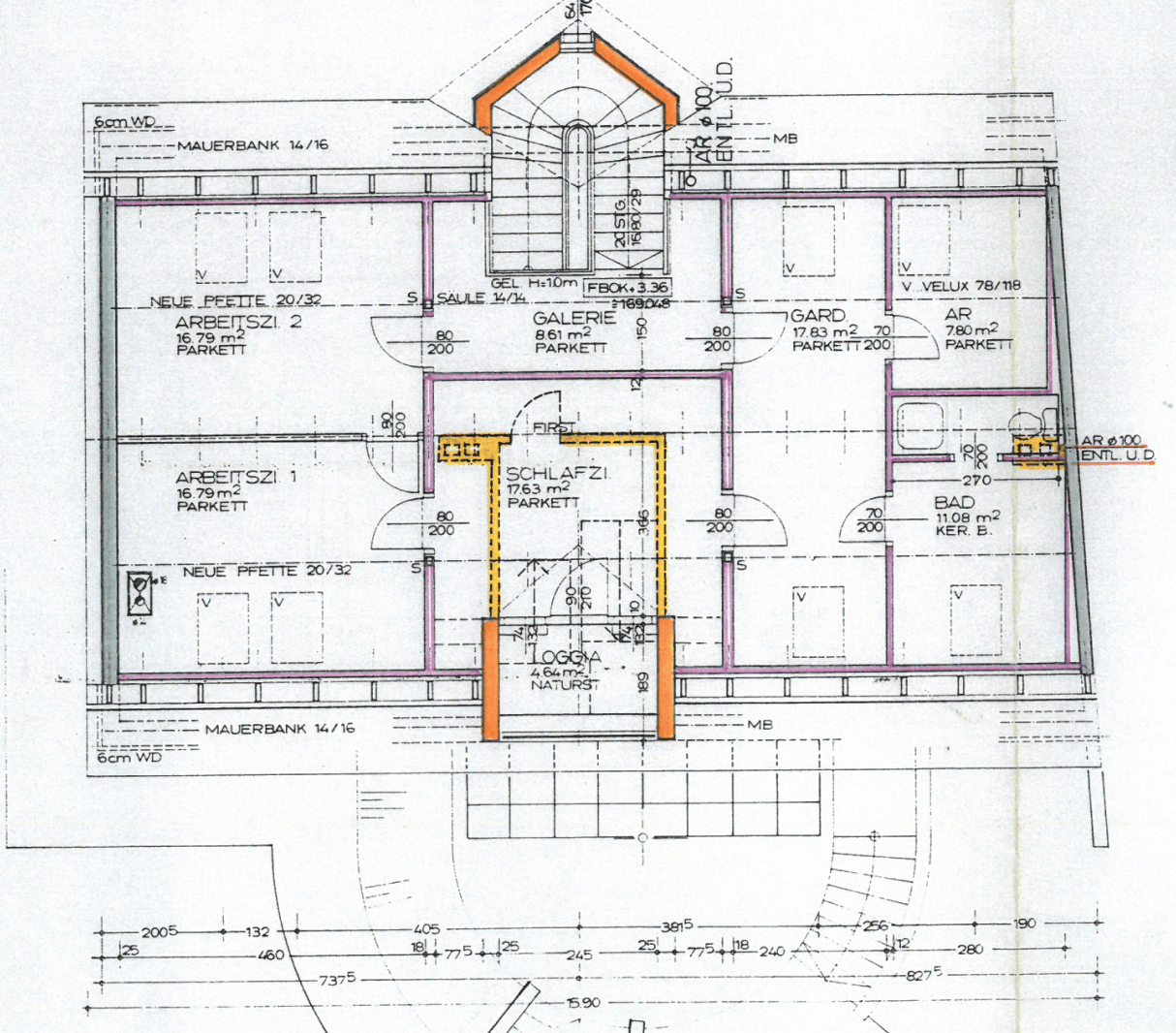 Grundriss OG