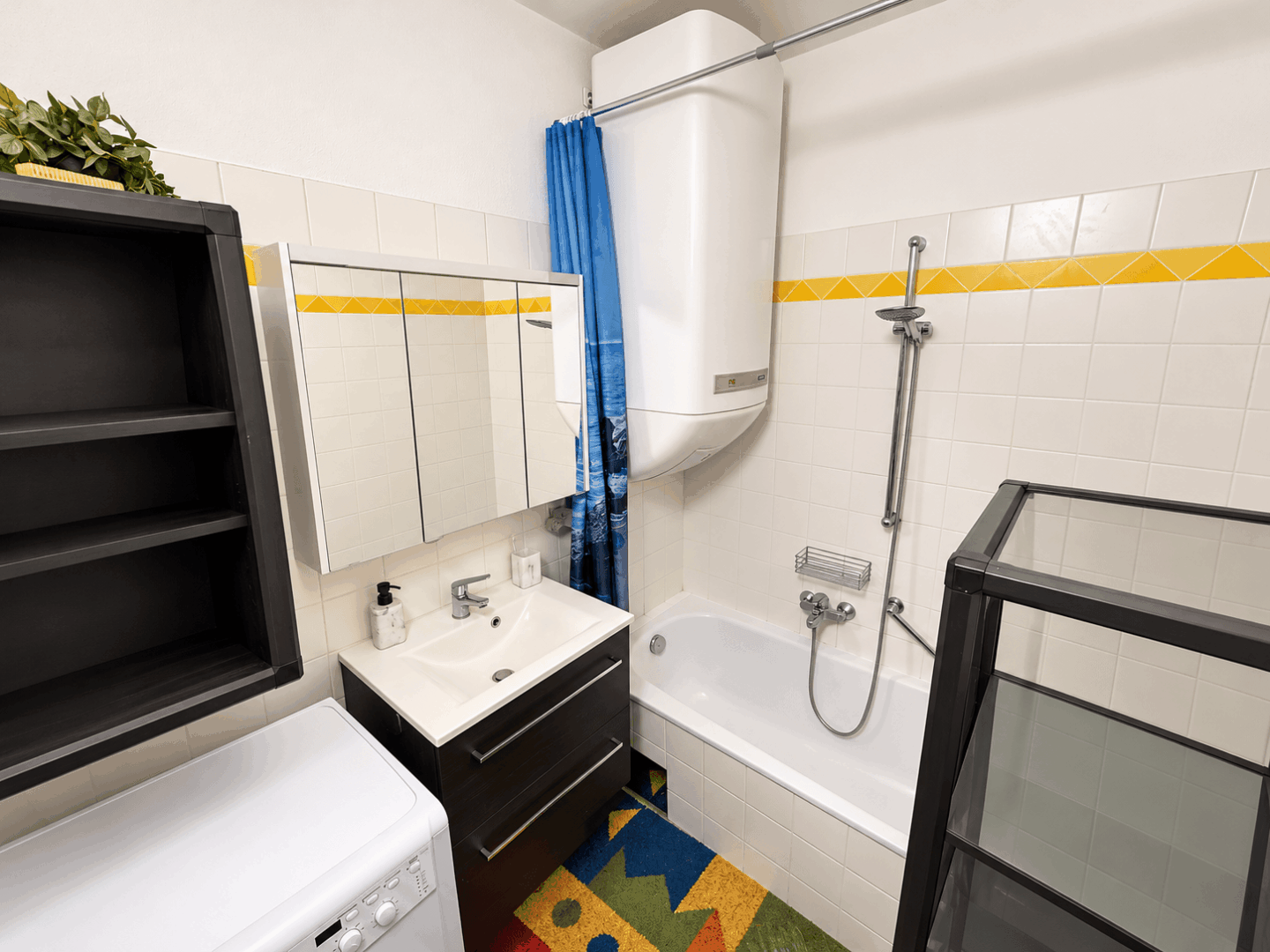 Badezimmer KI bearbeitet